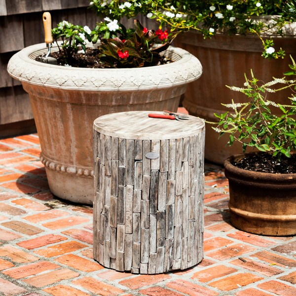 Recycled Wood Plant Stand