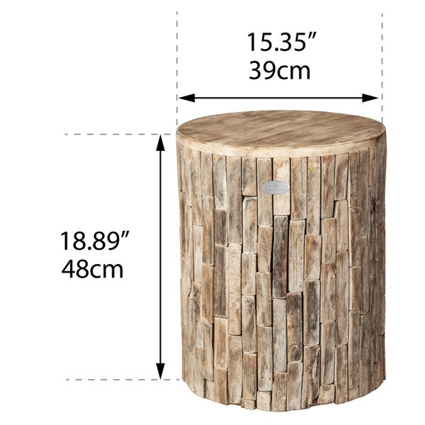 Recycled Wood Plant Stand