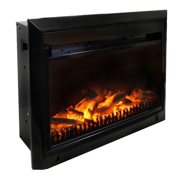 25 inch electric fireplace insert