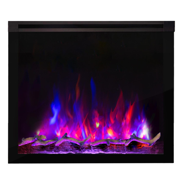 36 inch electric fireplace insert