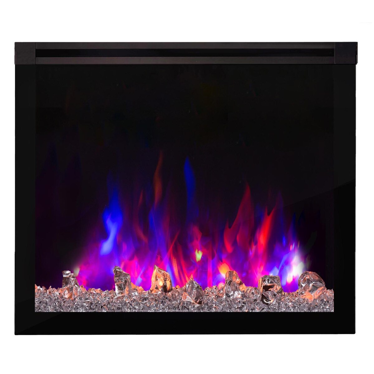 36 inch electric fireplace insert
