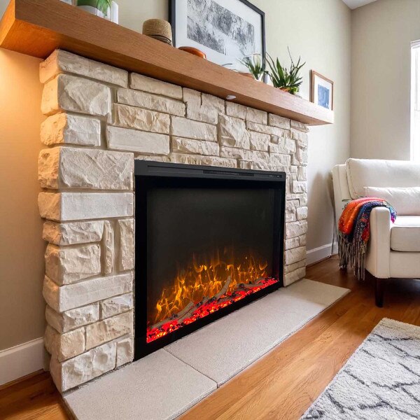 42 inch Built-In Electric Fireplace