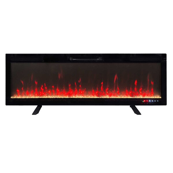 Triad Electric Fireplace, 72IN