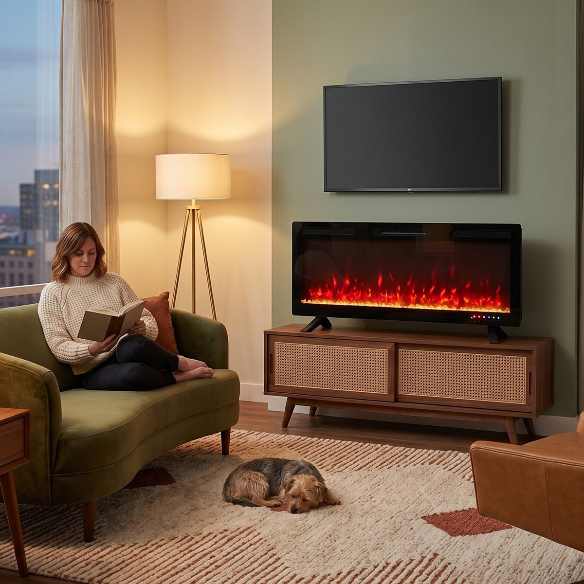 Mirage 2 Electric Fireplace