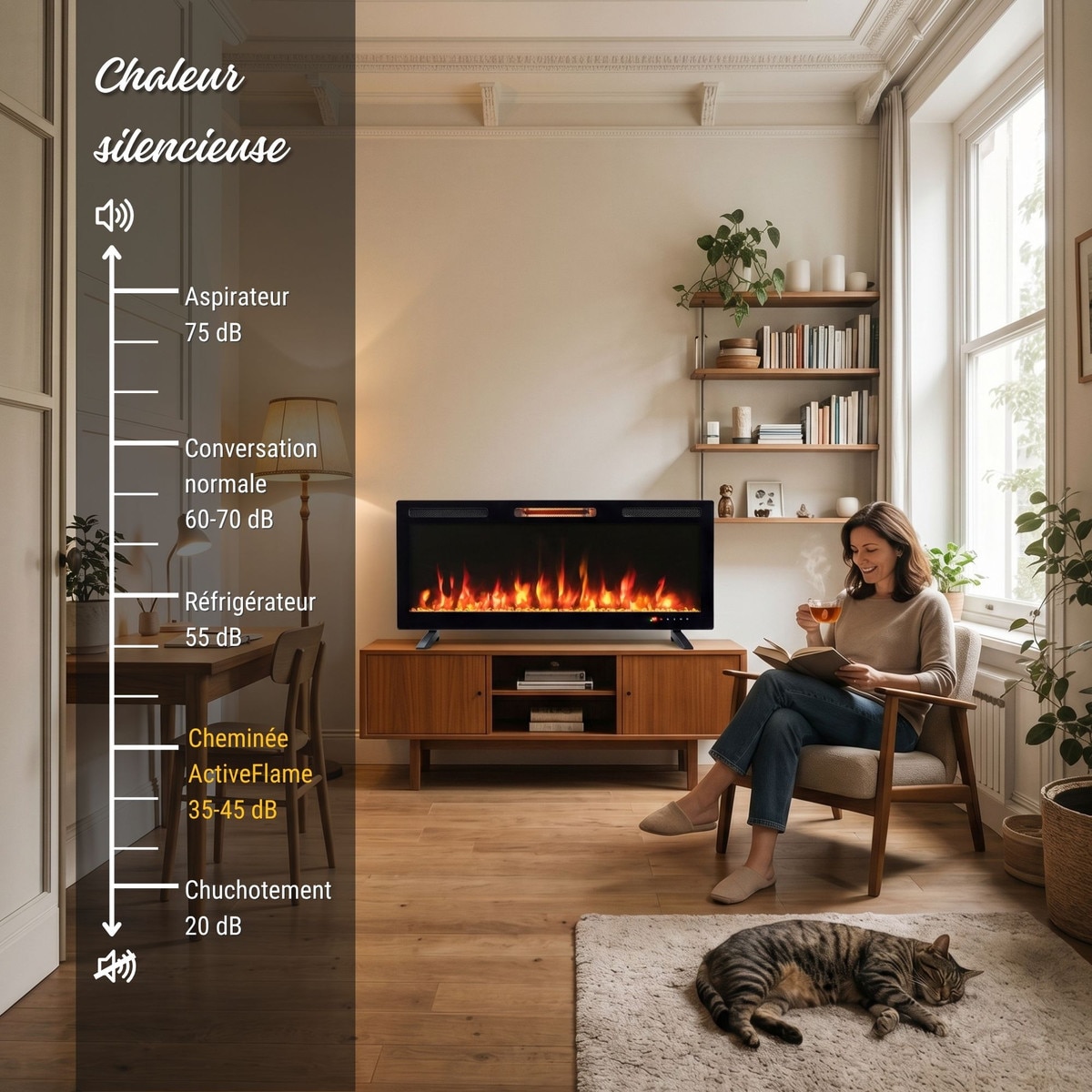 Mirage 2 Electric Fireplace