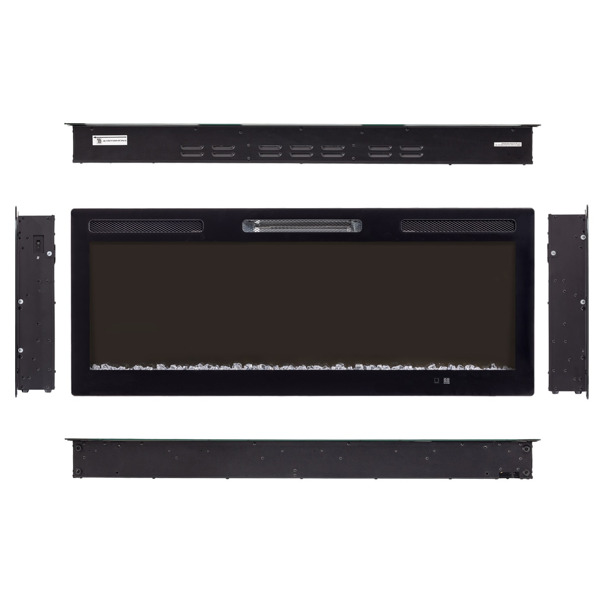 Mirage 2 Electric Fireplace, 60IN