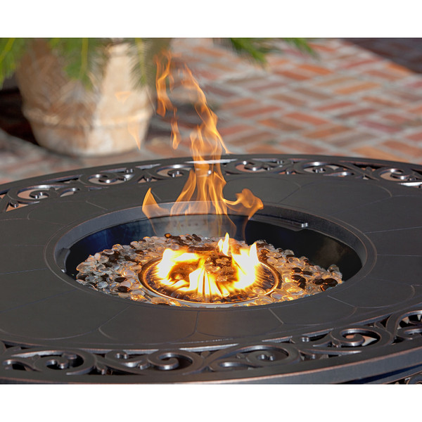 Angie Aluminum Fire Table
