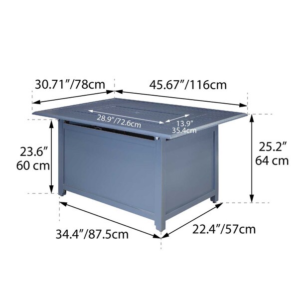 Paramount Gas Convertible Firepit
