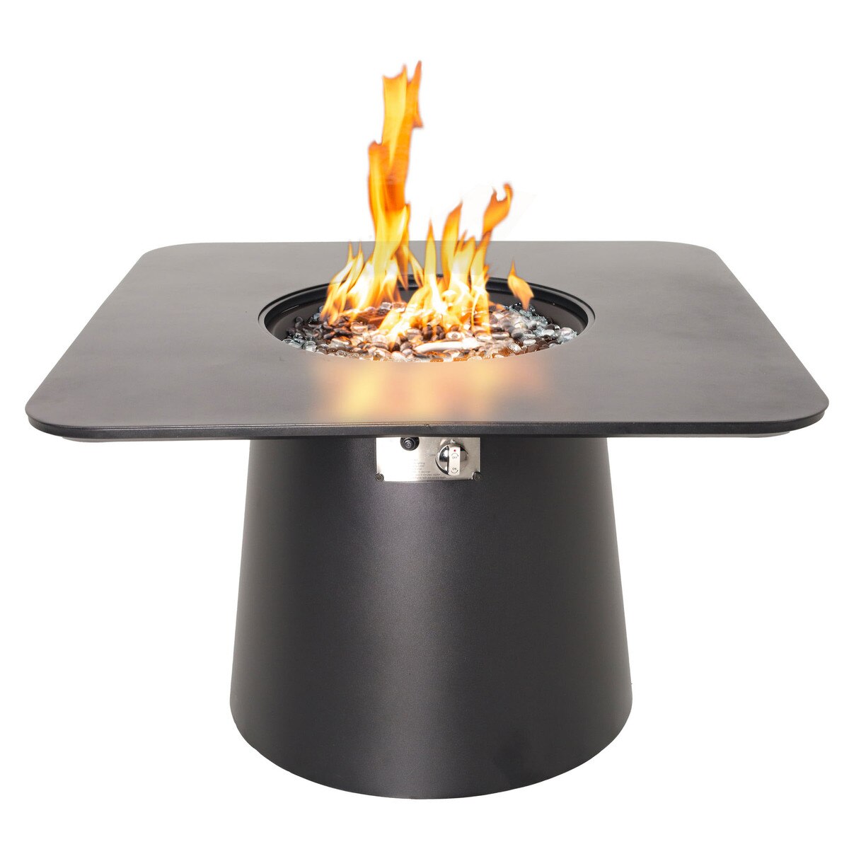 Paramount Opus Square Fire Pit Table, 39IN