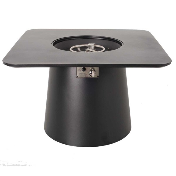 Opus Square Gas Fire Pit Table