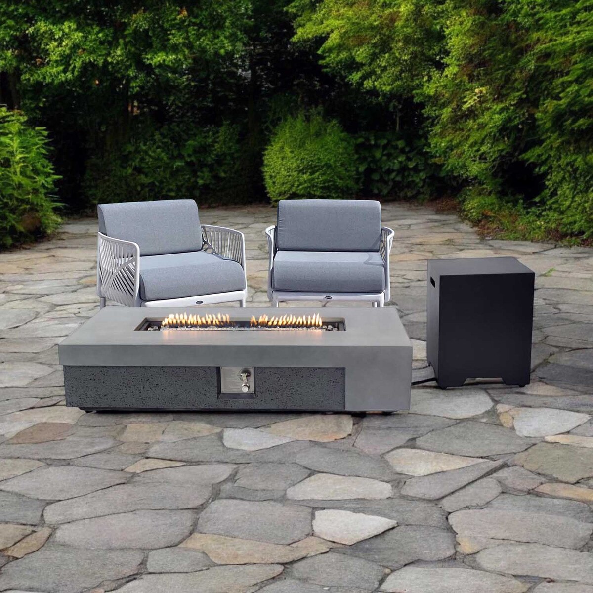Obsidia Propane Gas Fire Table