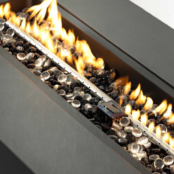 Aurora LED Gas Firepit Table