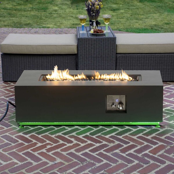 Paramount Aurora LED Firepit Table