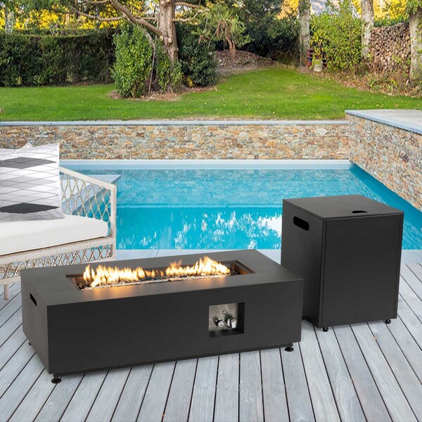 Paramount Aurora LED Firepit Table