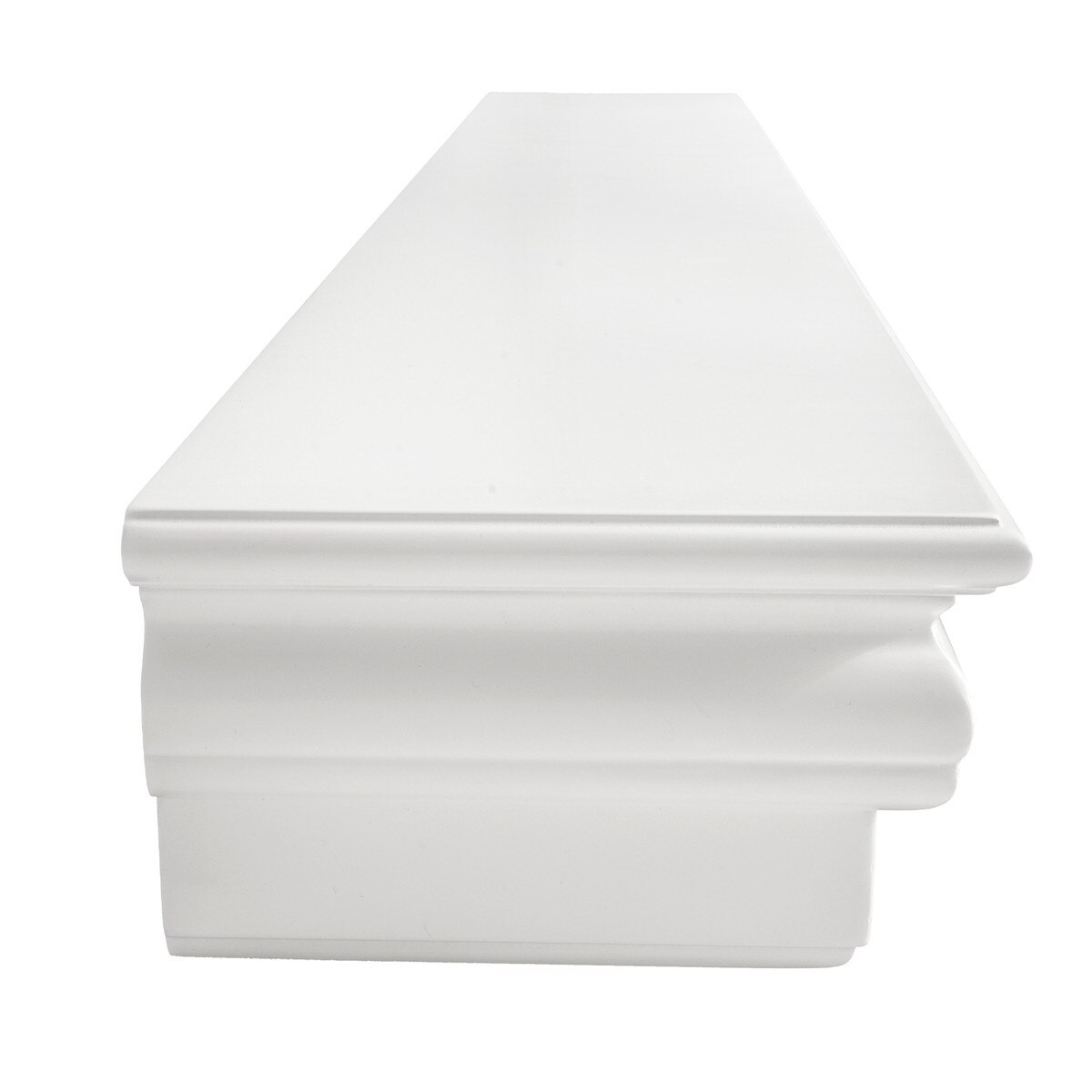 Elements fireplace mantel shelf