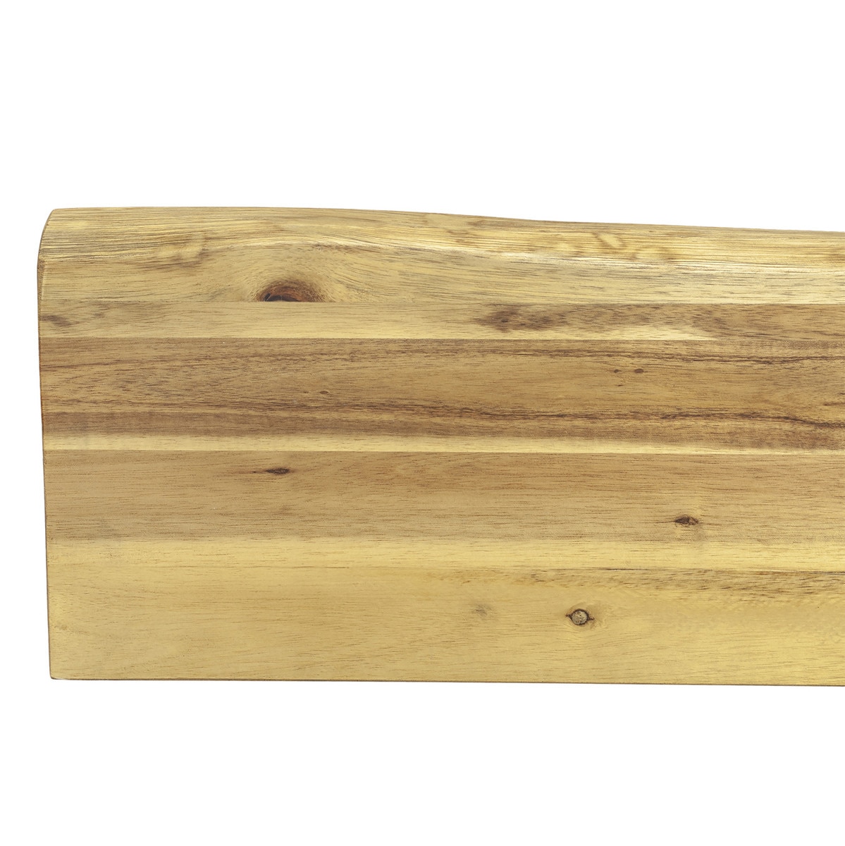 Wood fireplace mantel shelf