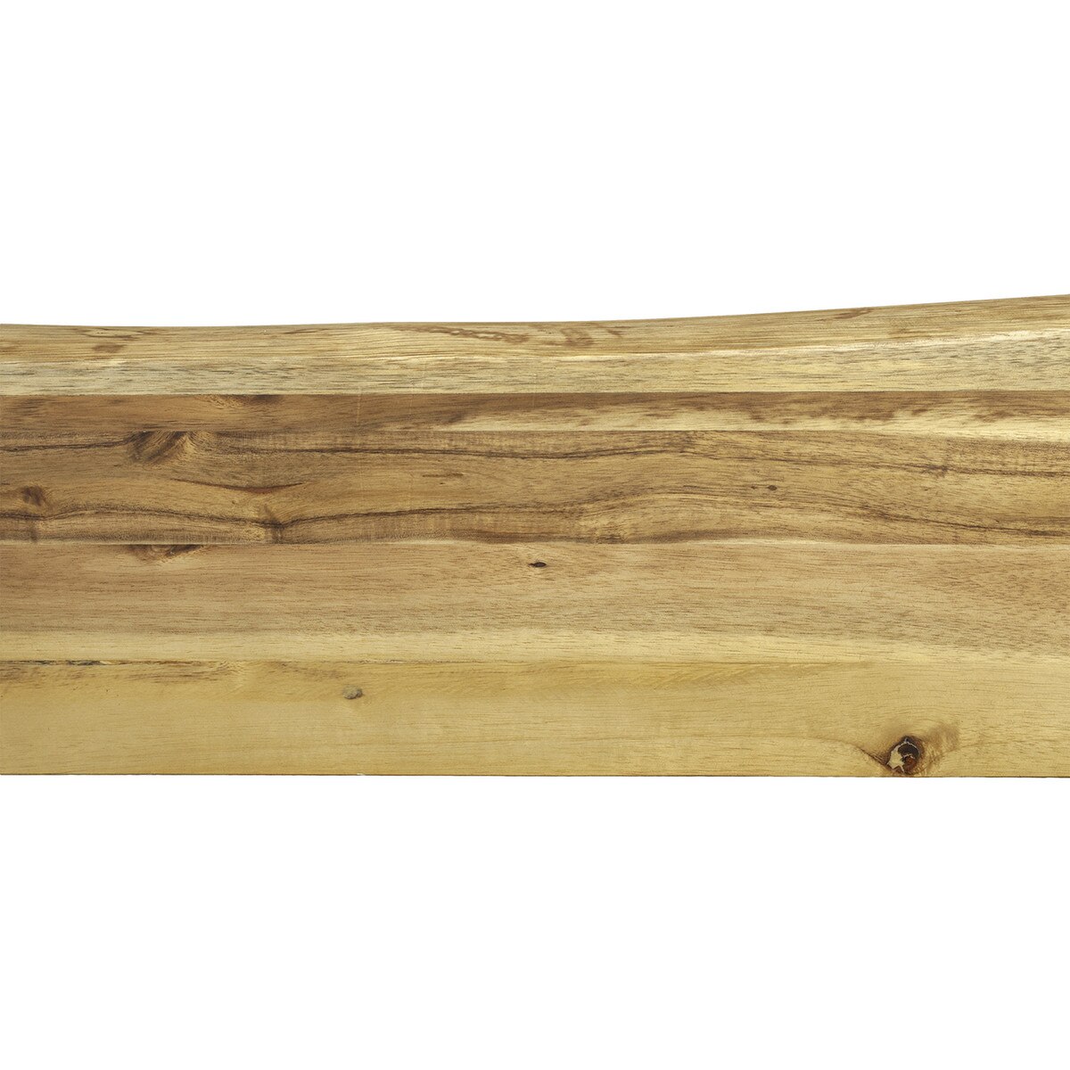 Wooden mantel shelf
