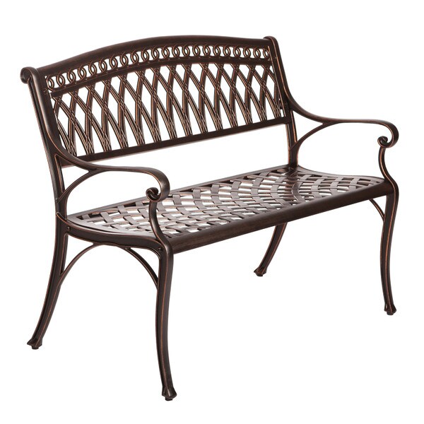 Paradise Cast Aluminum bench