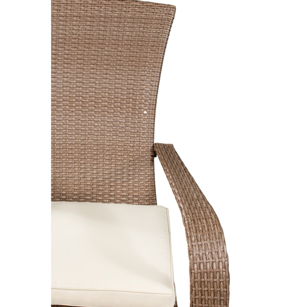Light brown muskoka chair
