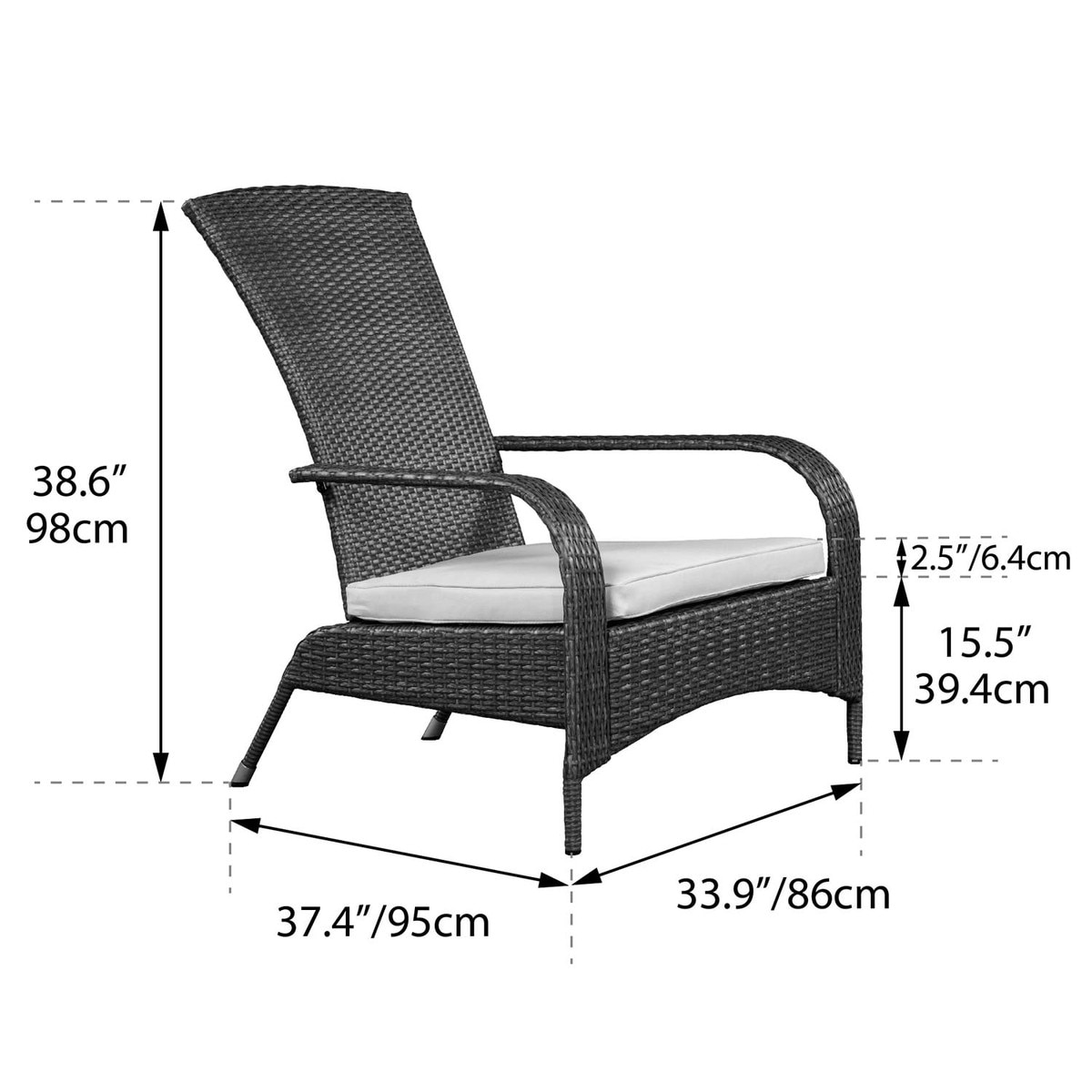 Patioflare Comfort Height Muskoka