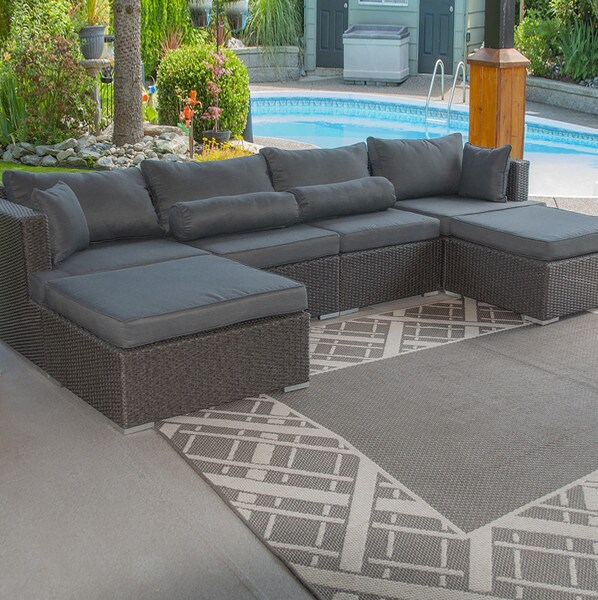 Sarah Sectional Set, Grey