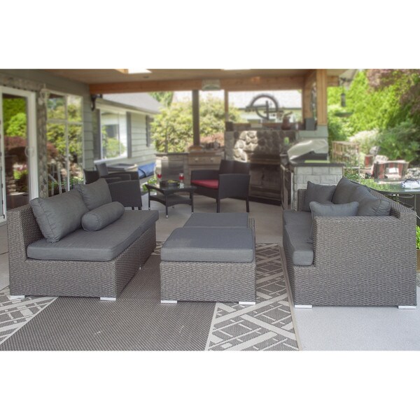 Sarah Sectional Set, Grey