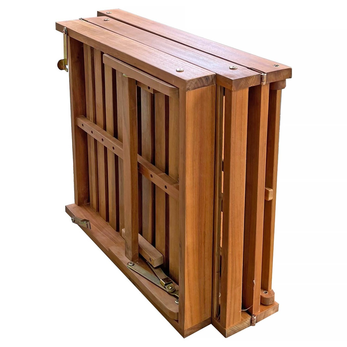 Acacia Wood Foldable Lounger