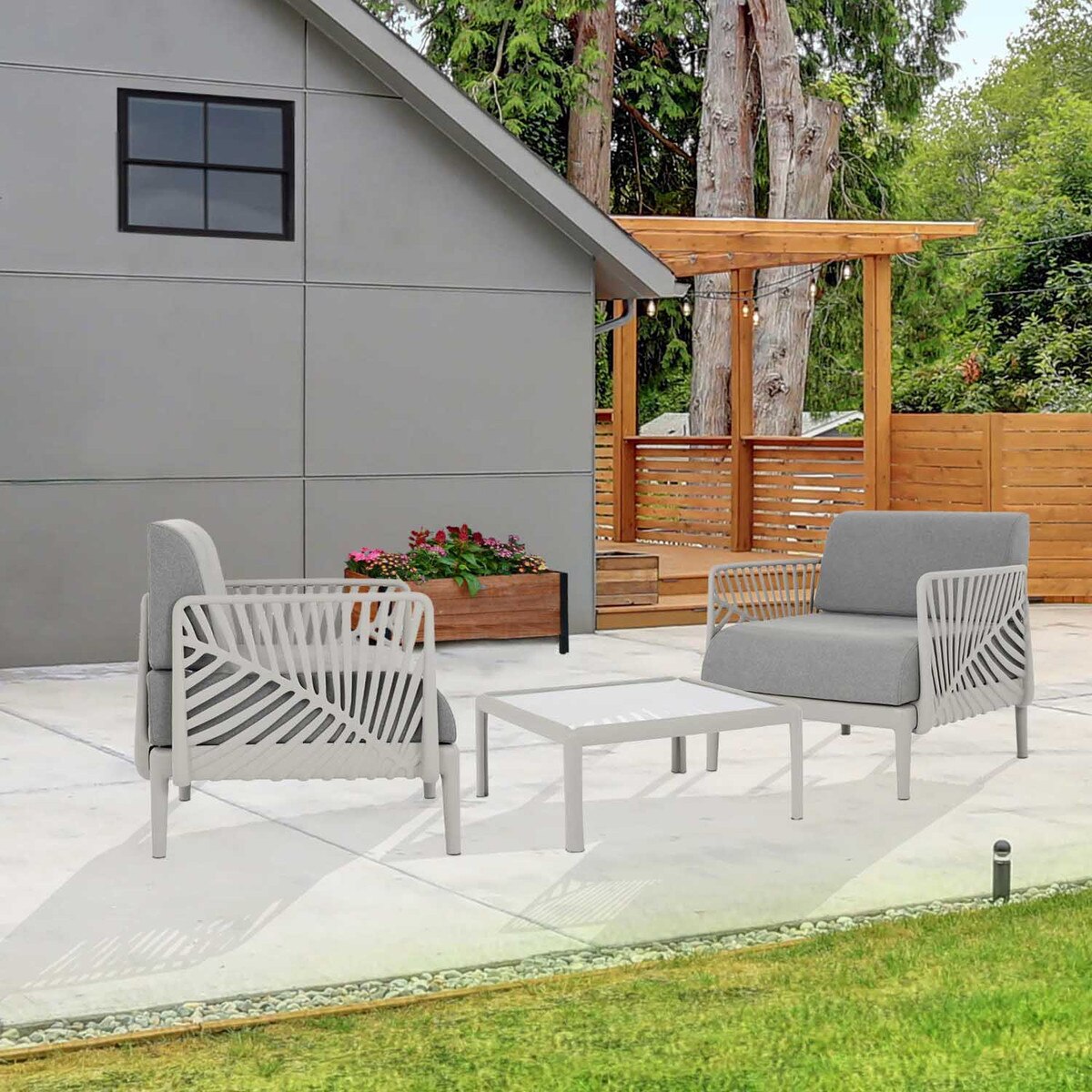 Patioflare Leaf Modular Seating Set