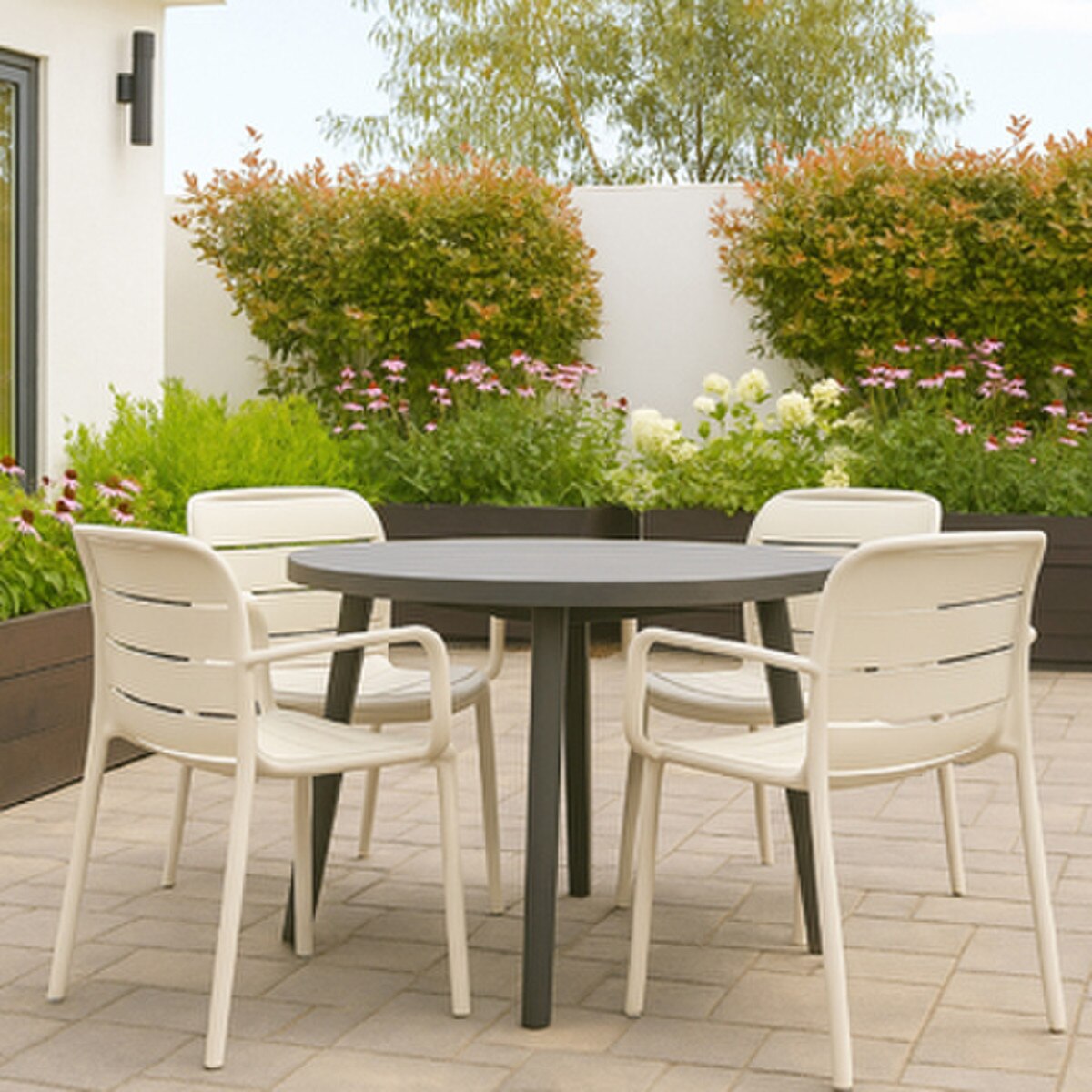 Stacking Patio Armchairs