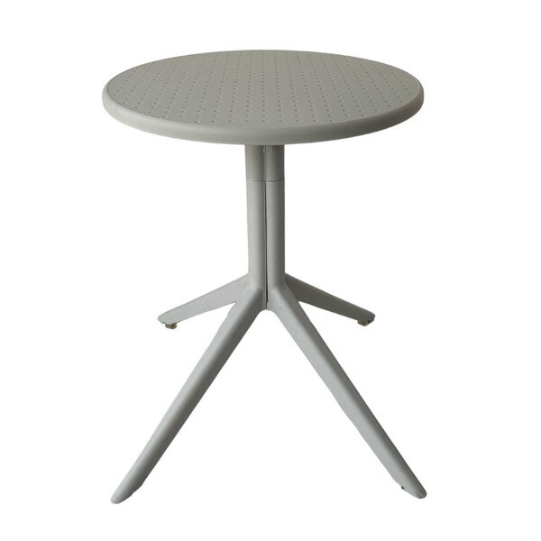 24IN Foldable Patio Table, Grey