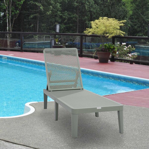 Patioflare+ Lounge Chair, Green