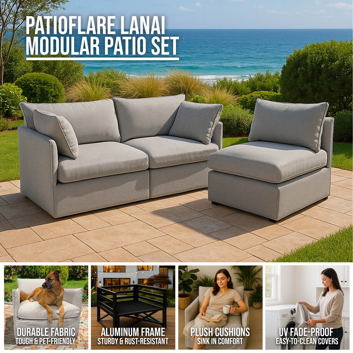 Lanai Modular Patio Armchair