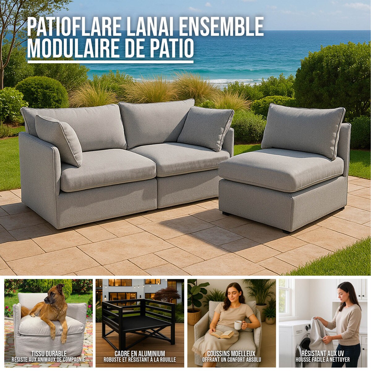Lanai Modular Outdoor Armchair