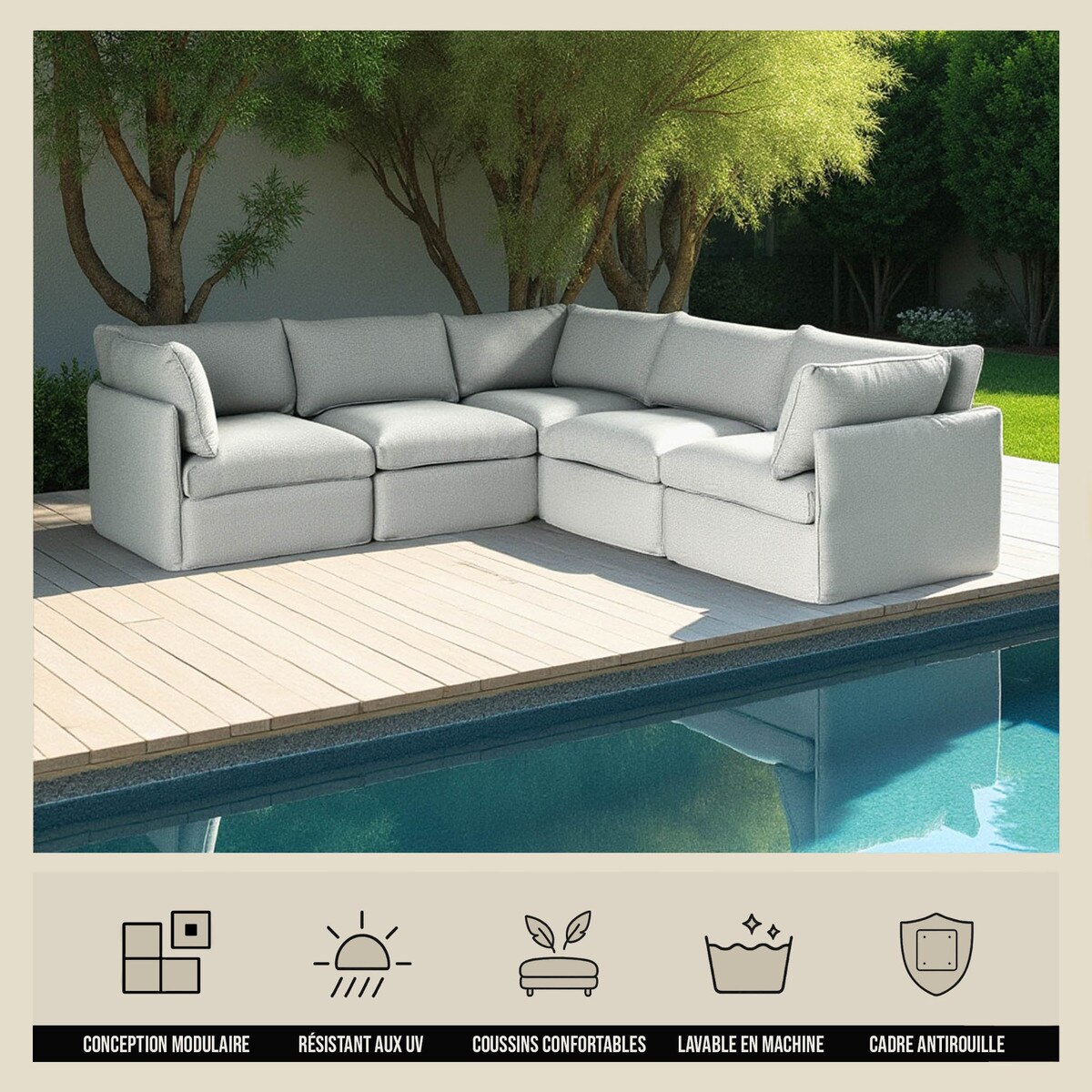 Lanai Modular Outdoor Armchair