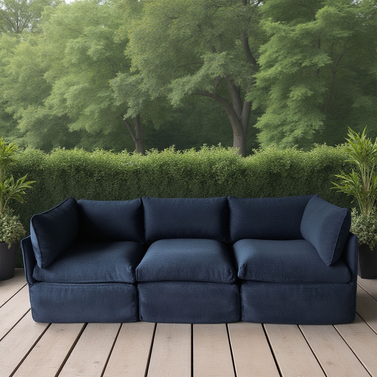 Lanai Modular 3-Seater Patio Sofa