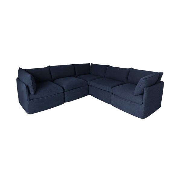 Modular L-Shape Patio Sofa Set