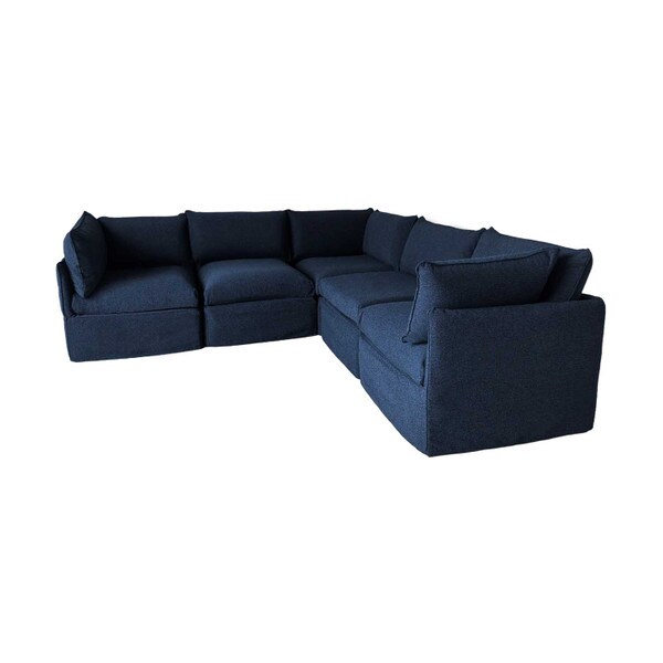 Modular L-Shape Patio Sofa Set