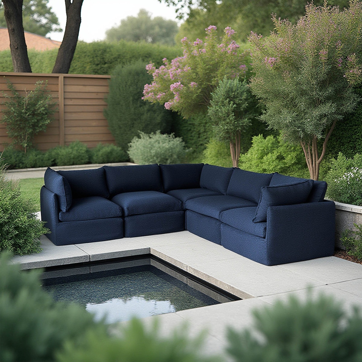 Lanai Modular L-Shape Patio Sofa