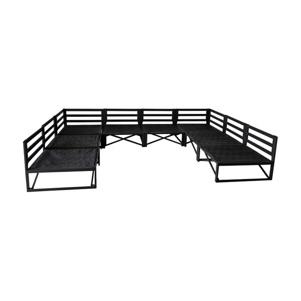U-Shape Modular Patio Sofa Set