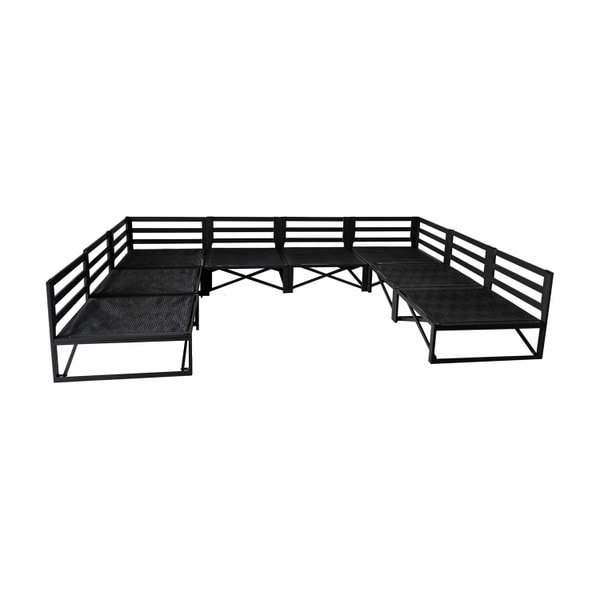 U-Shape Modular Patio Sofa Set