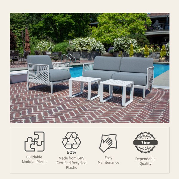 Patio Modular Sofa Love Seat
