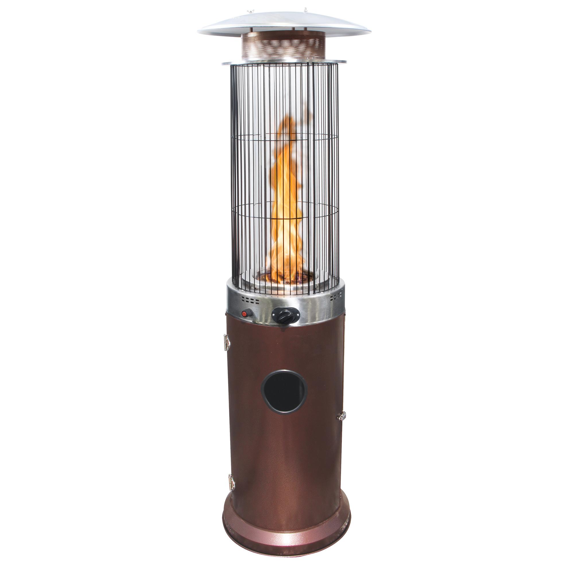Paramount Venturi Spiral Flame Heater, Bronze | JR Home