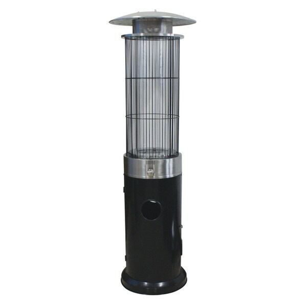 Venturi Spiral Flame Heater, Black