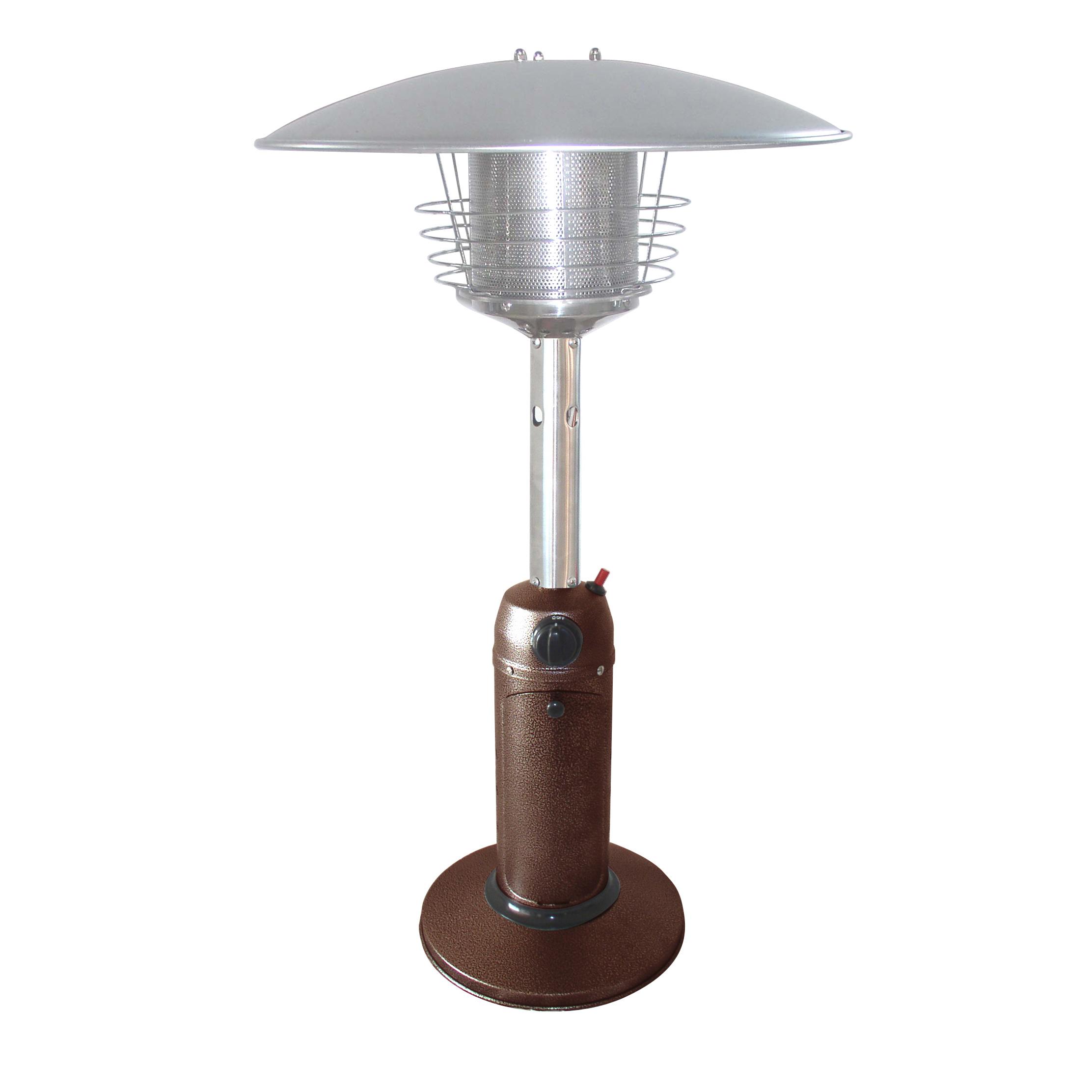 Paramount Table Top Propane Patio Heater Mocha JR Home