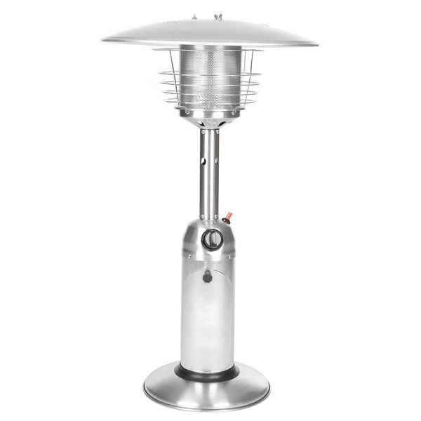 Stainless steel table top heater