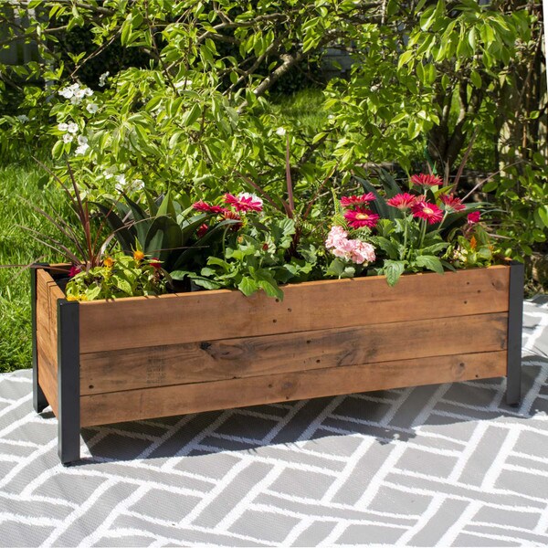 Grapevine Recycled wood planter