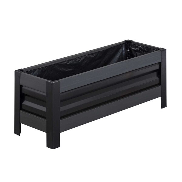 Millhouse Wood and Metal Planter
